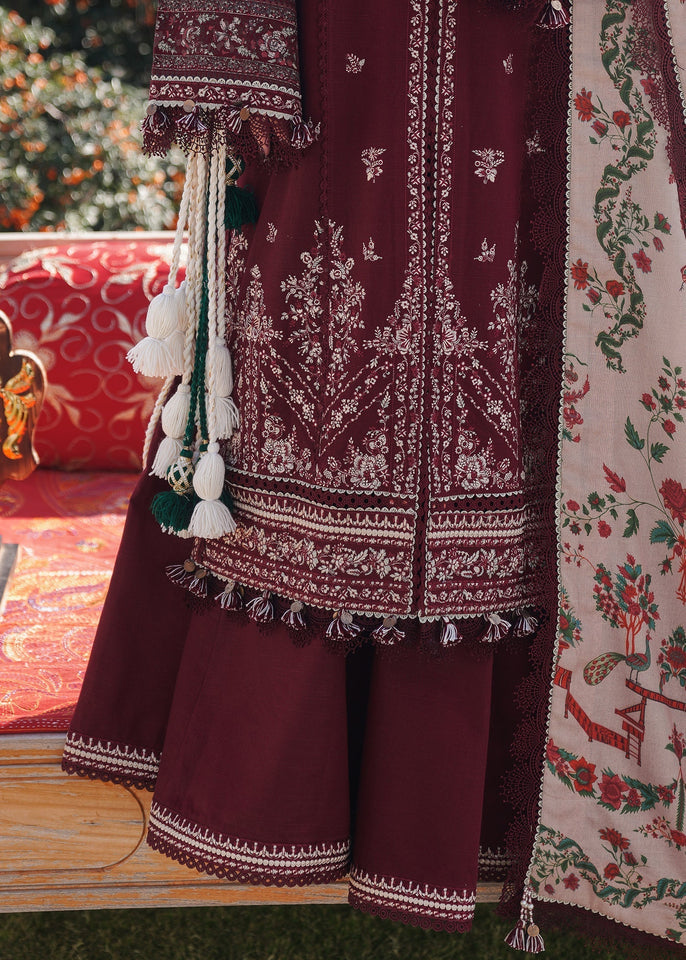 Dhanak 3-Piece Embroidered Dress D-GD 77