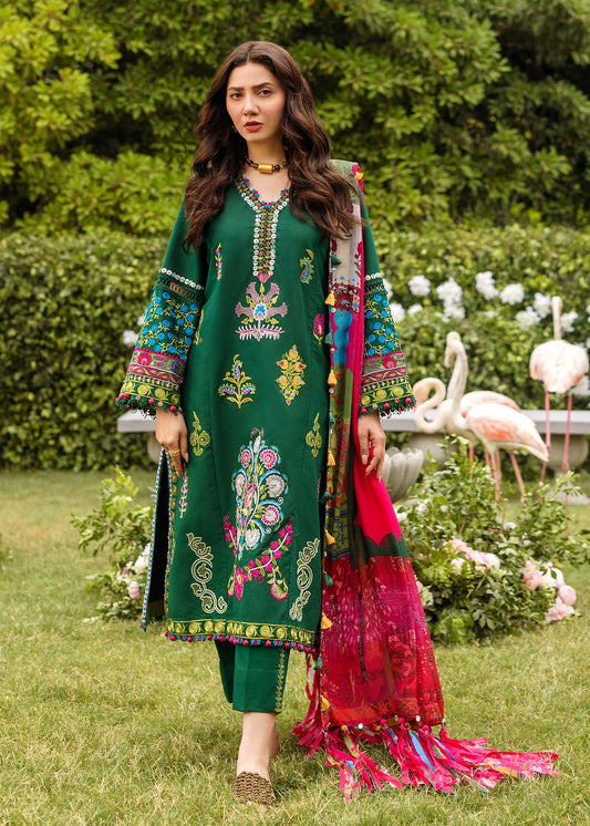 KY- Lawn Dress D- 165