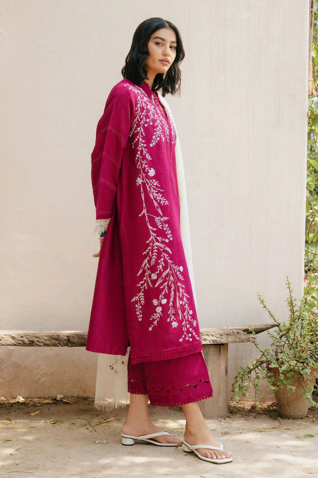 Dhanak 3-Piece Embroidered Dress D-GD 71