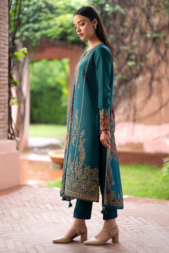 Dhanak 3-Piece Embroidered Dress D-GD 57