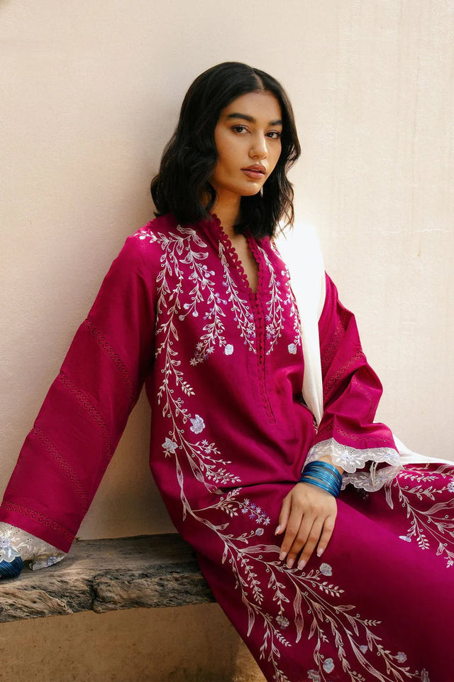 Dhanak 3-Piece Embroidered Dress D-GD 71
