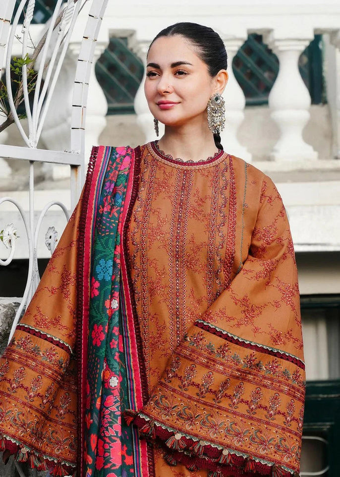 Dhanak 3-Piece Embroidered Dress D-GD 61