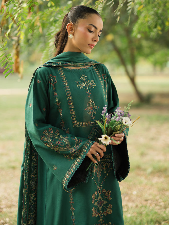 Dhanak 3-Piece Embroidered Dress D-GD 73