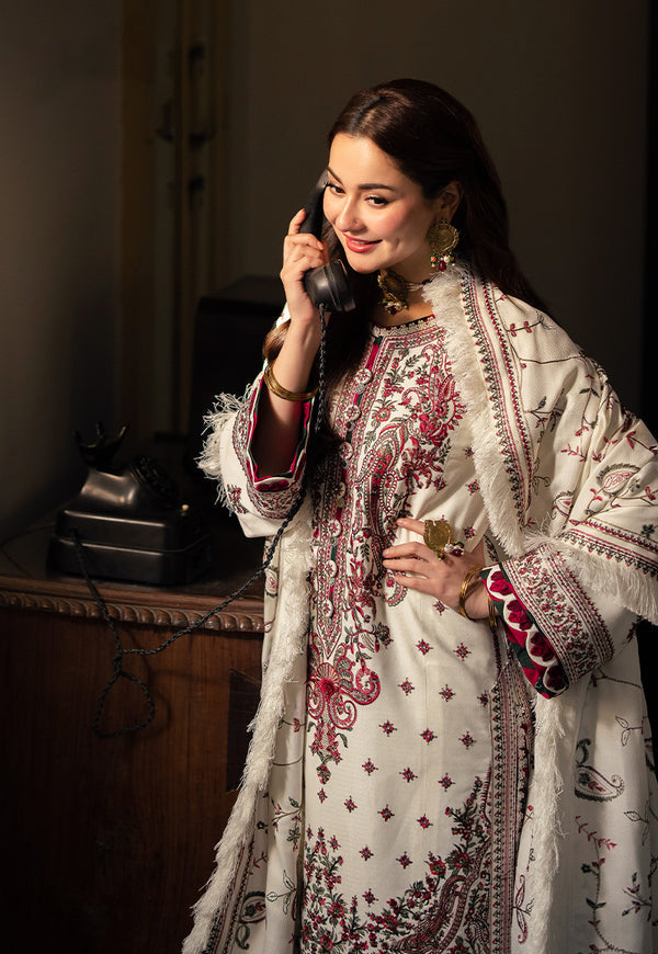 Dhanak 3-Piece Embroidered Dress D-GD 80