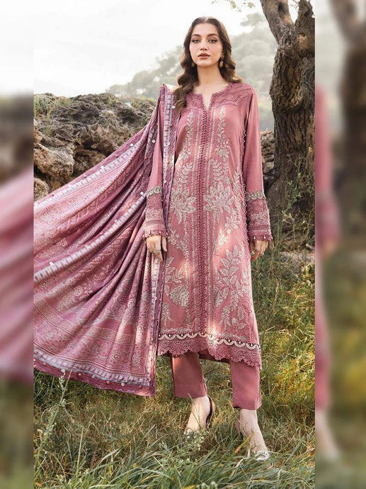 Dhanak 3-Piece Embroidered Dress D-GD 55