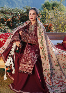 Dhanak 3-Piece Embroidered Dress D-GD 77