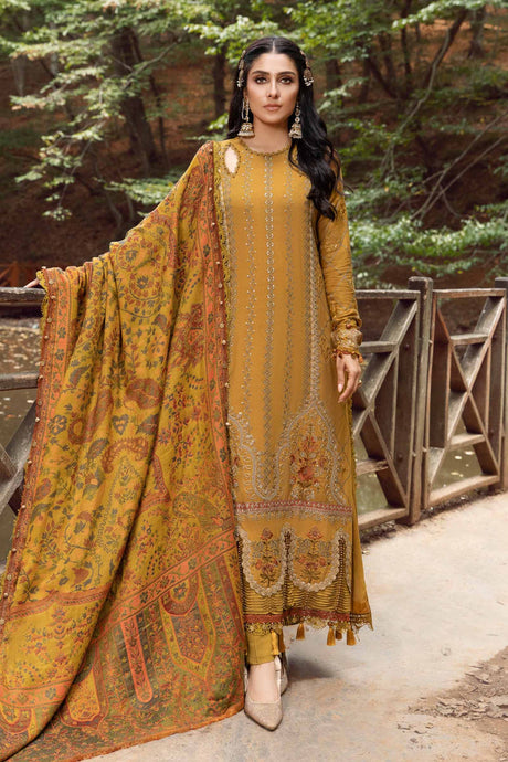 Dhanak 3-Piece Embroidered Dress D-GD 59