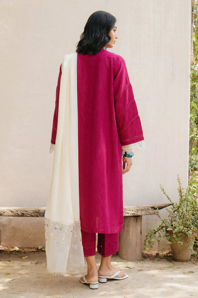 Dhanak 3-Piece Embroidered Dress D-GD 71
