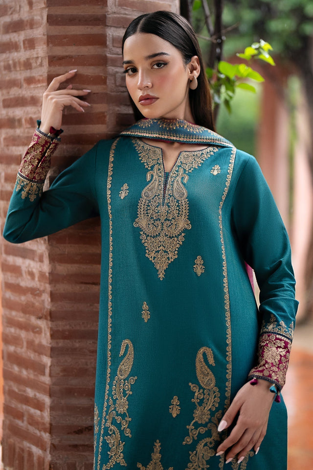 Dhanak 3-Piece Embroidered Dress D-GD 57