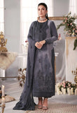 KY 7005 Embroidered Velvet Dress with Pure Chiffon Embroidered Dupatta