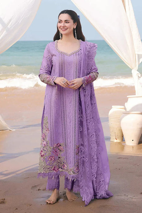 KY- Lawn Dress D- 036