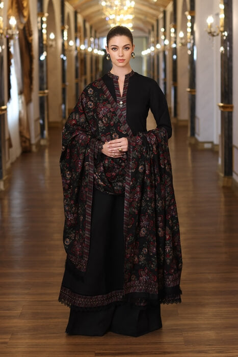 Dhanak 3-Piece Embroidered Dress D-GD T28