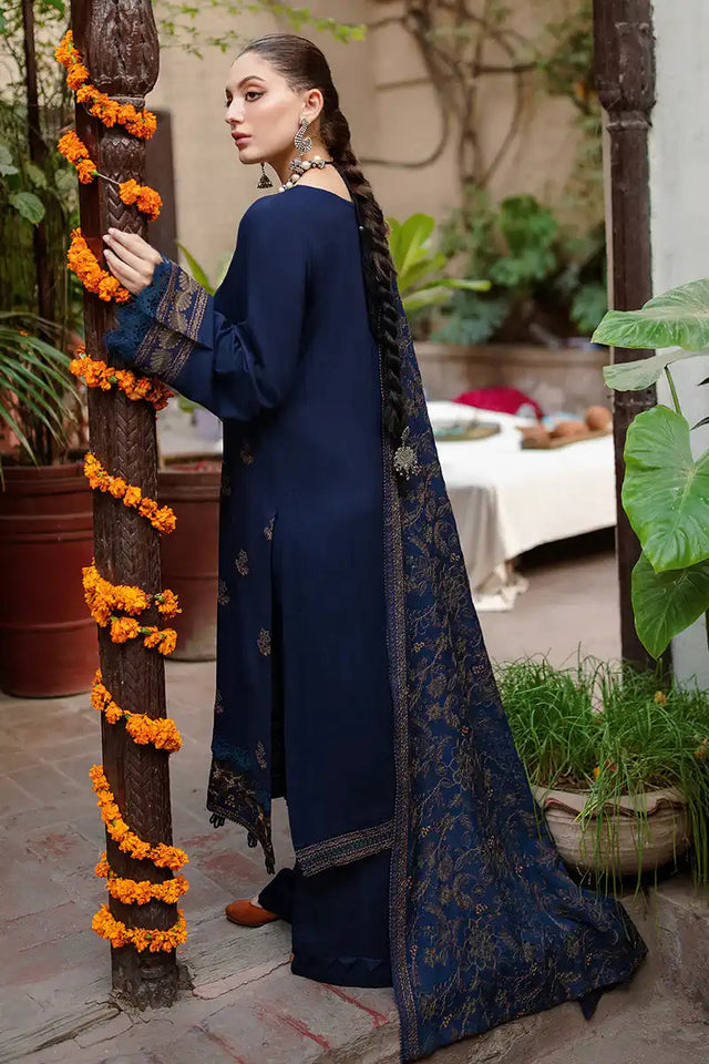 Dhanak 3-Piece Embroidered Dress D-GD T14