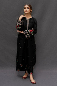 Dhanak 3-Piece Embroidered Dress D-GD T15