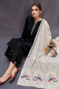 Dhanak 3-Piece Embroidered Dress D-GD T15