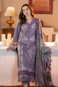 KY- Lawn Dress D- 022