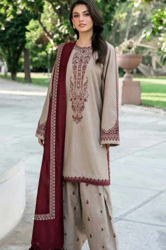 KY- Lawn Dress D- 005