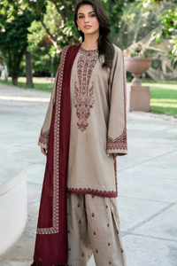 KY- Lawn Dress D- 005