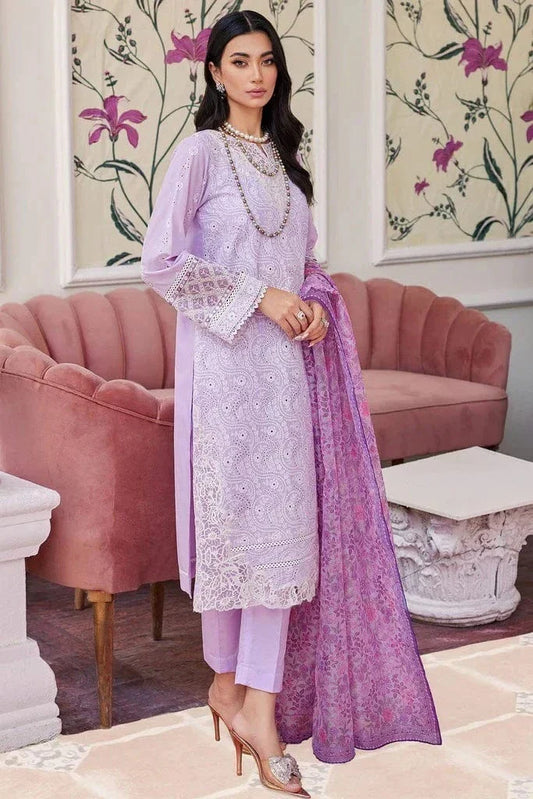 KY- Lawn Dress D- 167