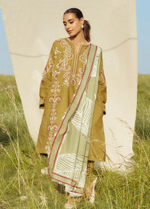 Dhanak 3-Piece Embroidered Dress D-GD T32