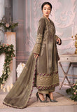 KY 1017-3PC Velvet Embroidered Dress With Embroidered Chiffon Dupatta