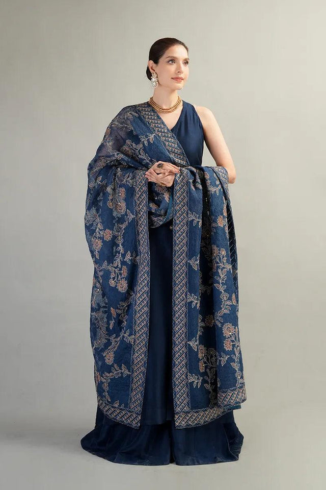 Dhanak 3-Piece Embroidered Dress D-GD T13