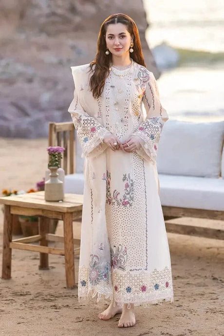KY- Lawn Dress D- 014